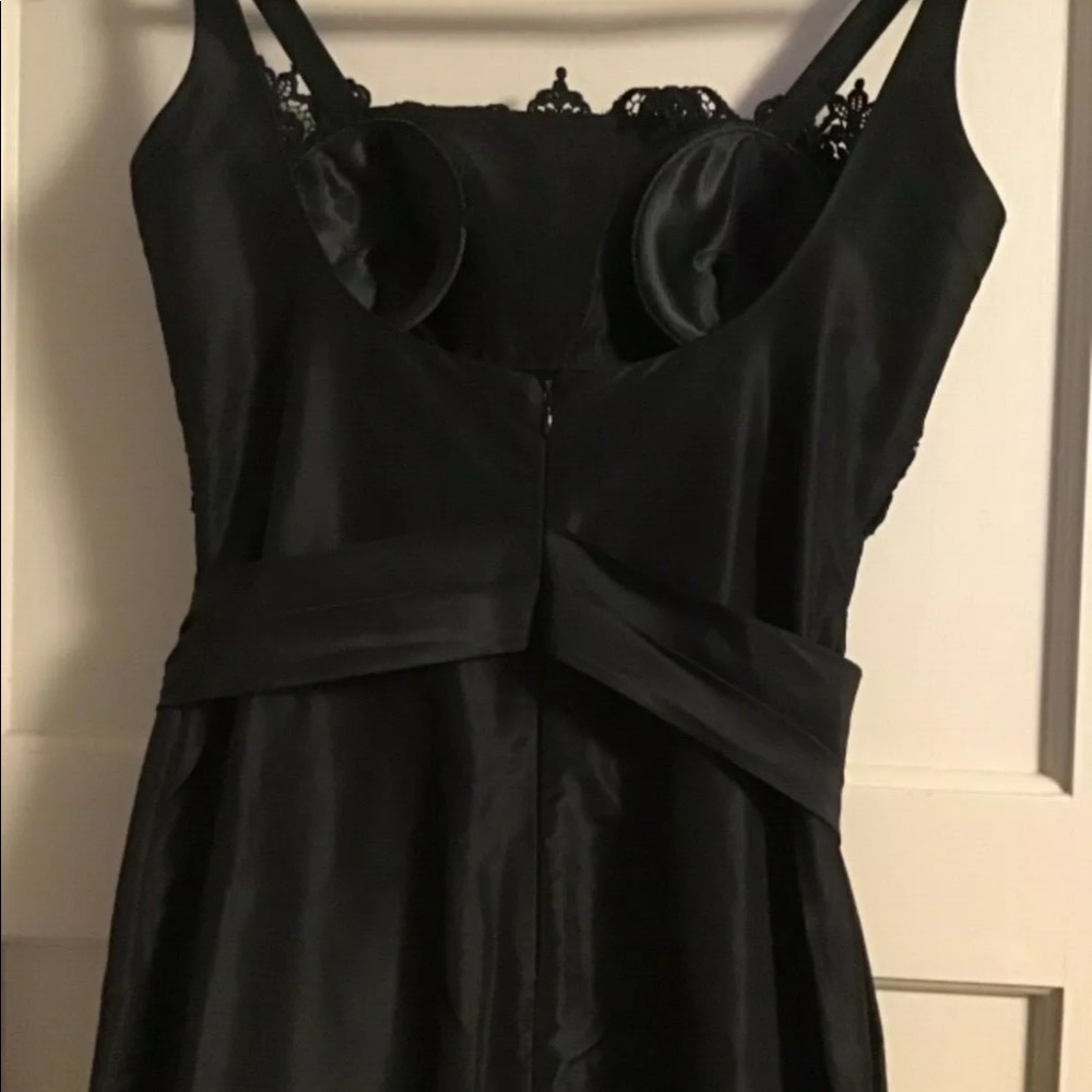 Elie Saab Lace Bodice Silk Blend Dress $3500 - Picture 7 of 10